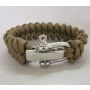 Vòng tay sinh tồn đầu thép Strong Survival Bracelet Steel - 1064
