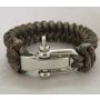 Vòng tay sinh tồn đầu thép Strong Survival Bracelet Steel - 1064