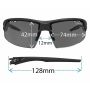 Kính thể thao Tifosi Crit Bike Sunglasses Matte Black