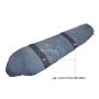 Túi ngủ mùa đông 2 lớp Ryder 2 Layers Mummy Sleeping Bag D1005 Orange - 3286