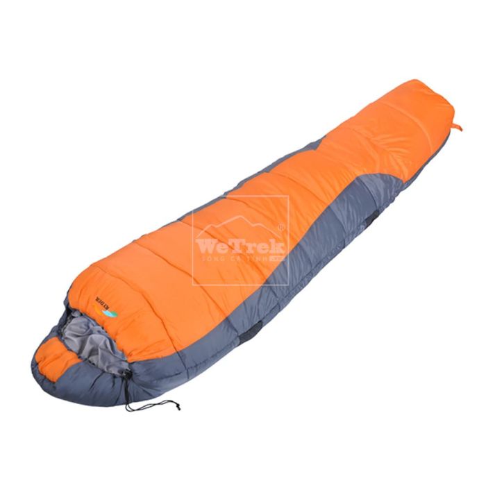 Túi ngủ mùa đông 2 lớp Ryder 2 Layers Mummy Sleeping Bag D1005 Orange - 3286